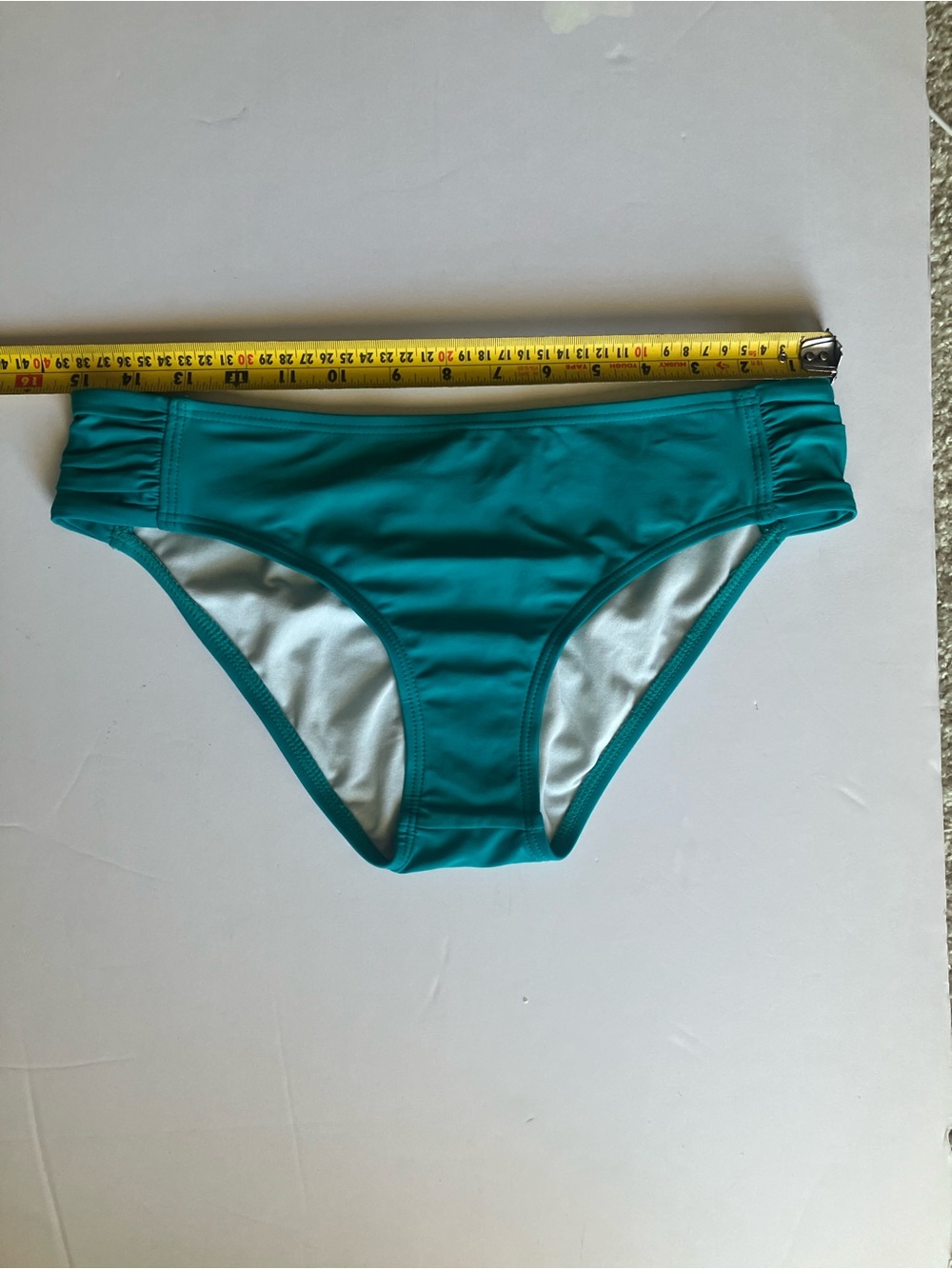 Next Good Karma Chopra Mid-rise bikini Swim Bottoms - teal